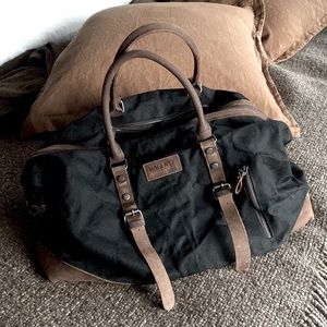 Canvas and Leather Duffel